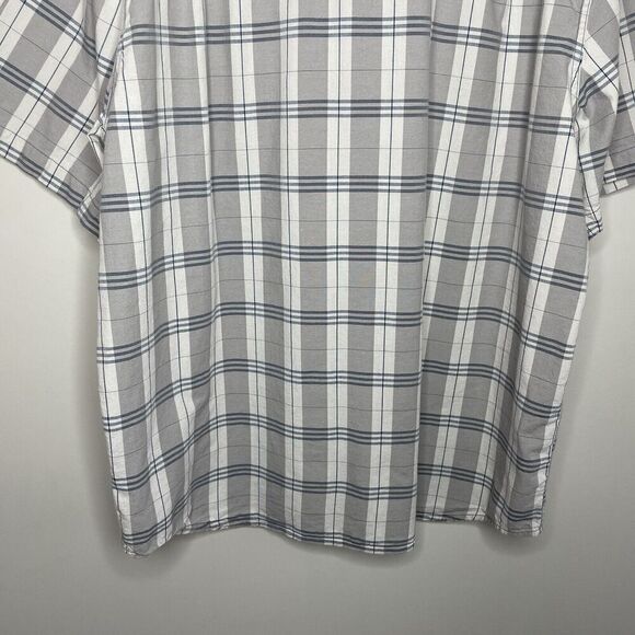 CARHARTT Plaid Shirt Men XL Original Fit Midweight Button Down Gray 104175 - Picture 10 of 13